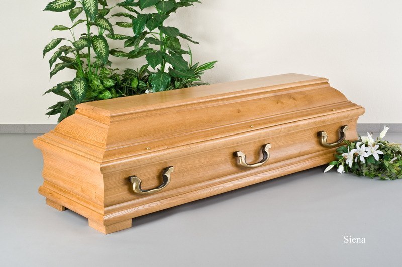 Produktfoto Sargmodell Siena Eiche hell